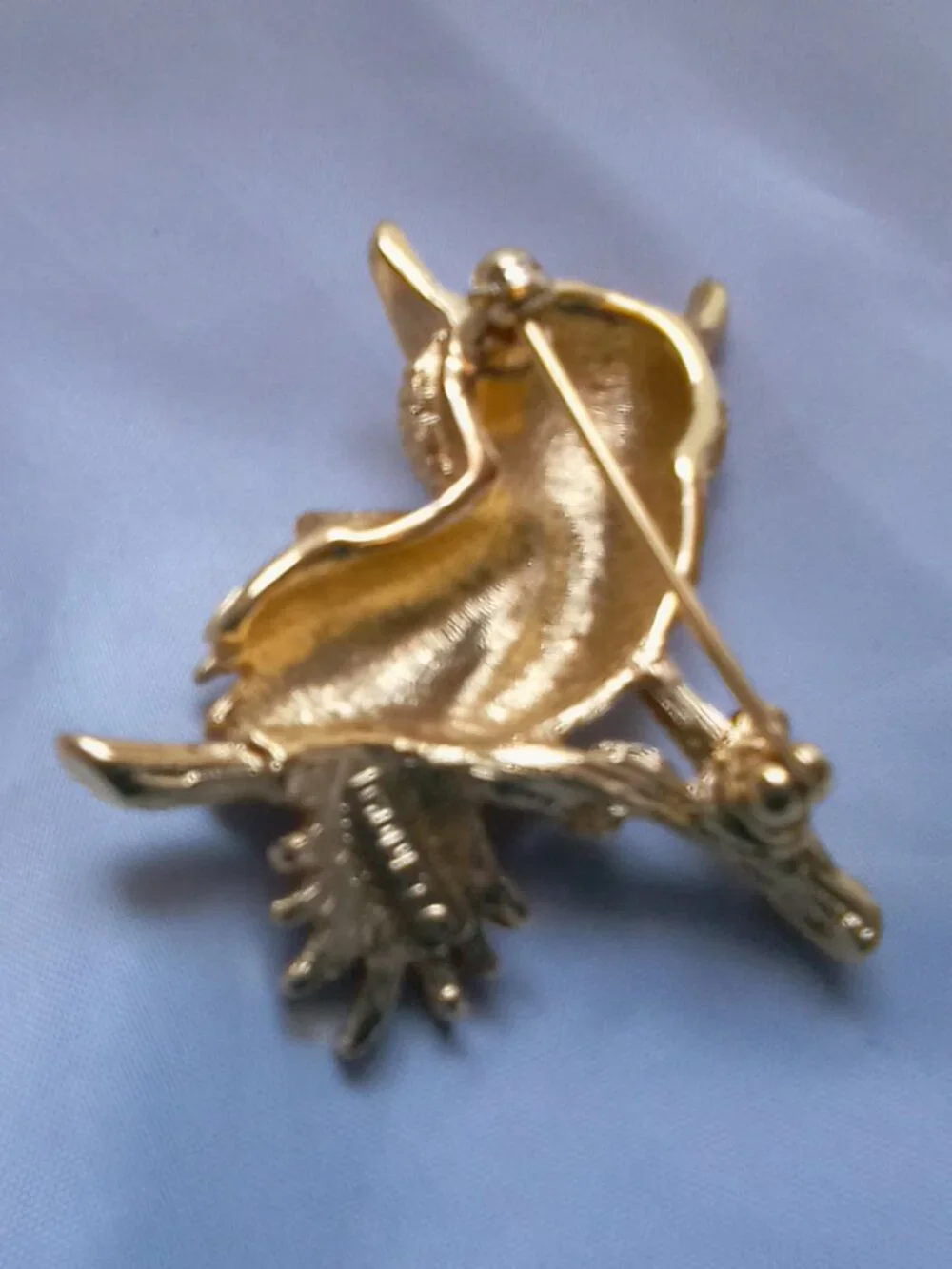 Monet Owl Brooch